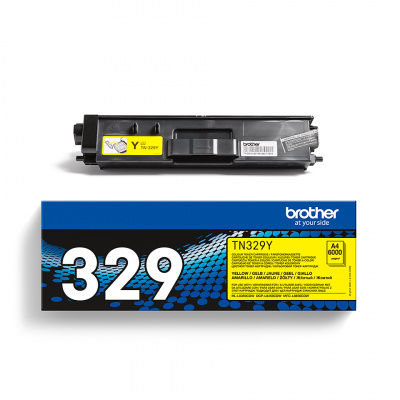Brother TN-329Y yellow original toner
