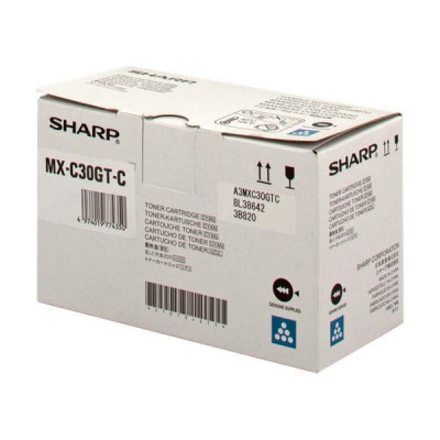 Sharp MX-C30GTC cyan original toner