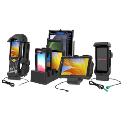 RAM Mounts GDS Tough-Dock Holder (Latch) for Samsung Tab A9 & A7 Lite (8.7") - in IntelliSkin Next Gen Protective Sleeve - Multi-Mode - USB-C & USB-A Connector