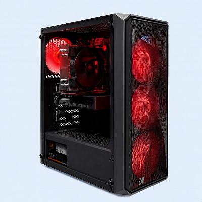 Raiko herní počítač One REPAS  – RTX 3060 Ti 8GB, AMD Ryzen 7 5700, 16GB/32GB RAM, 1TB SSD