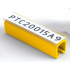 Partex PTC40030A9, white, 100 pcs (5-6,2mm), PTC snap-on sleeve for labels