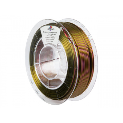 Spectrum 81396 3D filament, PLA Magic Silk, 1,75mm, 250g, Golden berry