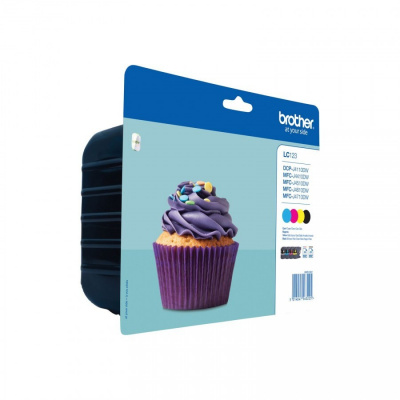 Brother LC-123VALBP multipack original ink cartridge