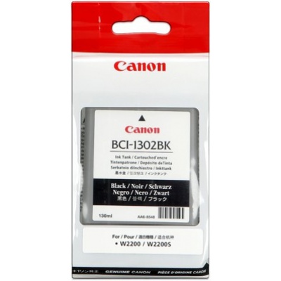 Canon BCI1302BK black original ink cartridge