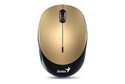 Mouse wired, Genius NX-9000BT 31030009407, gold, optical, 1200DPI