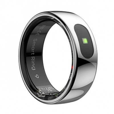 Smart RING PRO silver, stress measurement, heart rate measurement, sleep monitoring, 11, Powerton