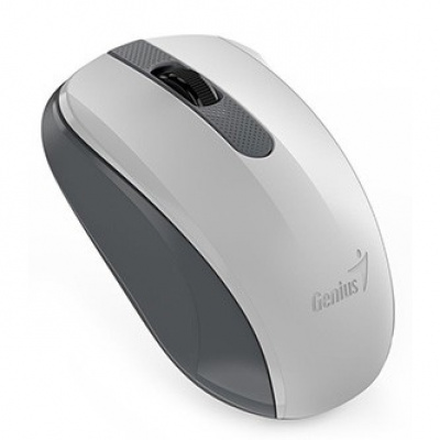 Genius Mouse NX-8008S 31030028403, 1200DPI, 2.4 [GHz], optical, 3tl., wireless USB, white, 1 pc AA