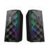 Marvo speakers SG-269, 2.0, 6W, black, volume control, gaming, 160Hz-20kHz, RGB backlighting, touch