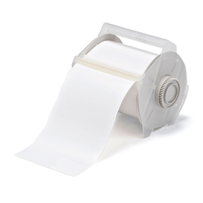 Brady GlobalMark Vinyl B595 WHITE 100MM / 113109, labels, GlobalMark Indoor/Outdoor Vinyl Tape, 100.00 mm x 30 m