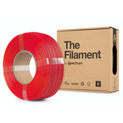 "The Filament" by Spectrum TF-24046, ReFill PLA, 1,75mm, 1000g, Technical red