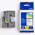 Brother TZ-133 / TZe-133, 12mm x 8m, blue text / clear tape, original tape