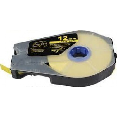 Selfadhesive tape for Canon M-1 Std/M-1 for, 12mm x 30m, cartridge, yellow