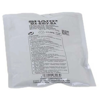 Sharp MX-61GVBA black original developer