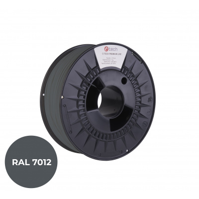 C-Tech 3DF-P-ABS1.75-7012 3D filament, PREMIUM LINE, ABS, RAL7012, 1,75mm, 1000g, Basalt grey