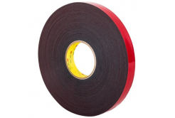 3M VHB 5962-F, 12 mm x 3 m, grey-black double-sided adhesive acrylic tape, thickness 1,5 mm