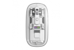 Wireless mouse, Marvo PRISM B10 White, white, optical, 1600 DPI