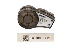 Brady M21-750-403 / 149608, 19.05 mm x 6.40 m, Paper, black text / white tape