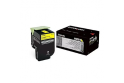 Lexmark 80C0S40 yellow original toner