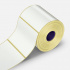Self-adhesive PP (polypropylen) labels, 50x40mm, 2000pcs, for TTR, yellow, roll