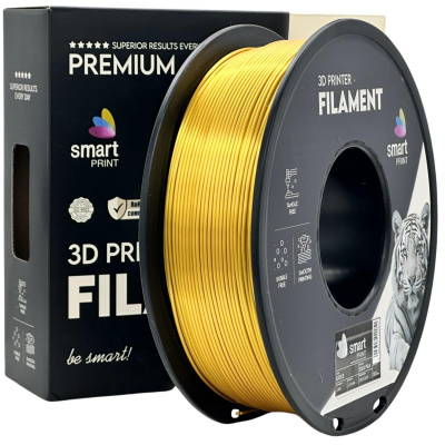 Smart Print FG-S91-E1, 3D filament, PLA Silk, 1,75mm, 1000g, Gold