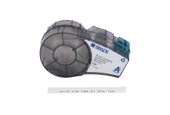 Brady M21-250-414 / 151514, 6.35 mm x 3.048 m, Polyester, black text / white tape