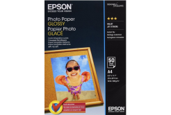 Epson paper Photo C13S042539, 200 g/m2, A4, 50pcs, glossy, inkjet, white, photo paper