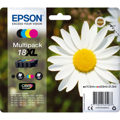 Epson 18XL T181640 C13T18164012 color (CMYK) multipack original ink cartridge