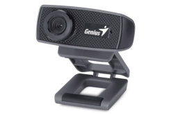 Genius HD Webcam FaceCam 1000X v2, 1280x720, USB 2.0, black, Windows 7 and later, HD resolution