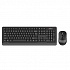 A4tech FG1010_B wireless keyboard and mouse set CZ/US, black