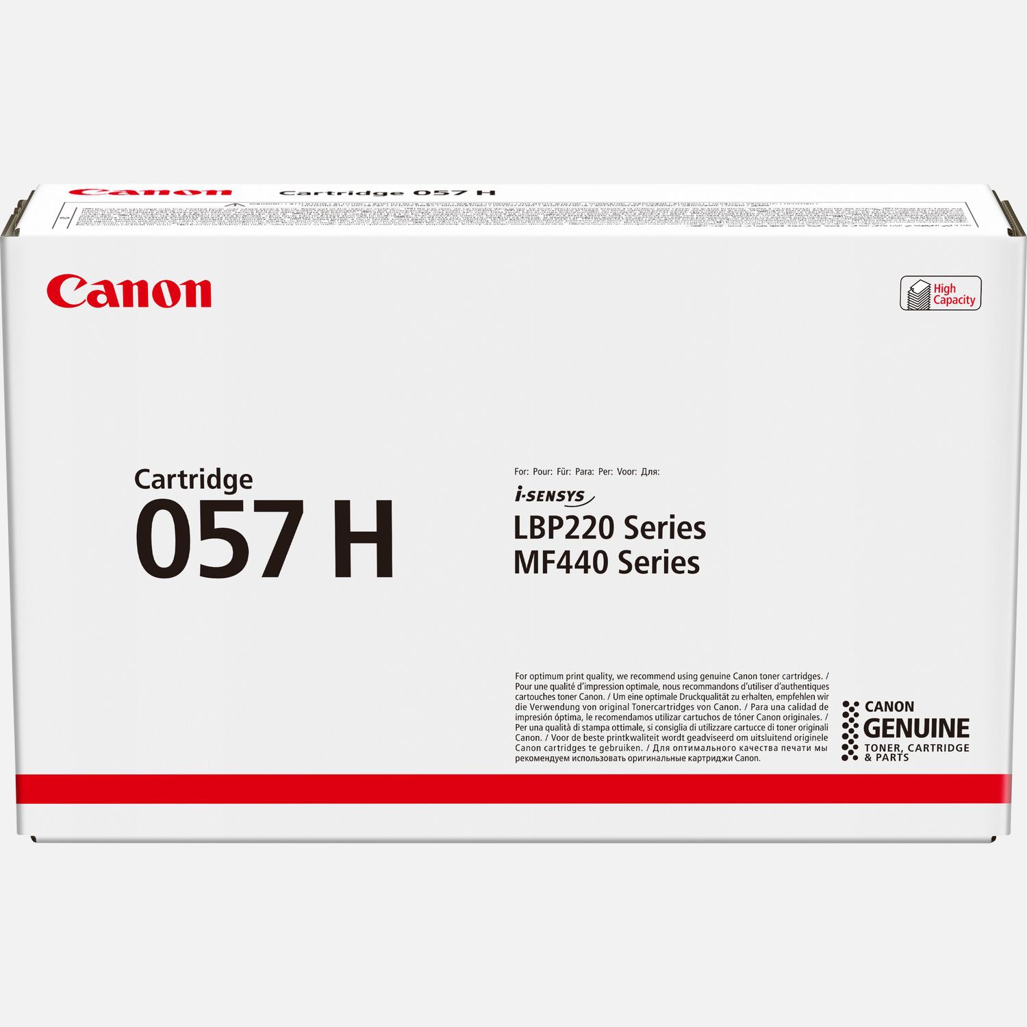 Canon original toner 057H, black, 10000 pages, 3010C002, high capacity