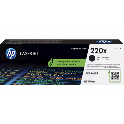 HP 220X W2200X black original toner