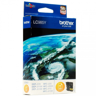 Brother LC-985Y yellow original ink cartridge