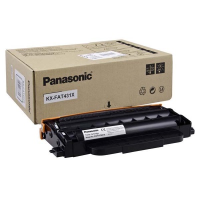 Panasonic original toner KX-FAT431X, black, 6000 pages, Panasonic KX-MB2230,KX-MB2270,KX-MB2515,KX-MB2545,KX-MB2575