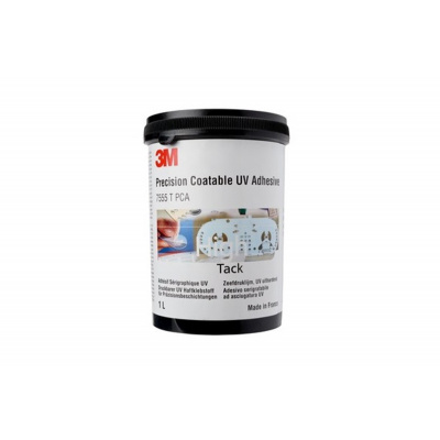 3M 7555 T PCA UV activated adhesive, 1 litre