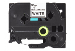 Brother TZ-SL261 / TZe-SL261, 36mm x 8m, black text / white tape, compatible tape