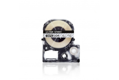 Epson LC-ST9KW, 9mm x 8m, black text / transparent tape, compatible tape