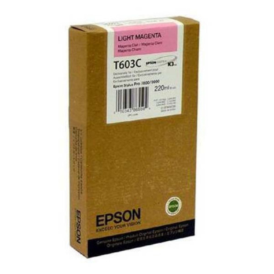 Epson T603C00 light magenta original ink cartridge