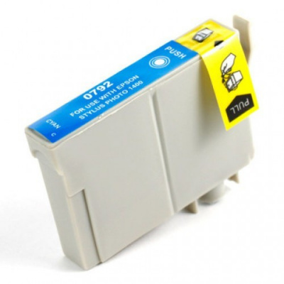 Epson T0792 cyan compatible inkjet cartridge