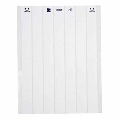 Brady LAT-7-747-10 / 029718, LaserTab Laser Printable Labels, 25.40 mm x 12.70 mm