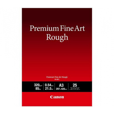 Canon Fine Art Rough 4562C003, 320 g/m2, A3, 25pcs, matte, inkjet, white, photo paper