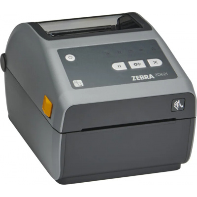 Zebra ZD621d ZD6A042-D0EL02EZ DT, 8 dots/mm (203 dpi), label printer, RTC, USB, USB Host, RS232, BT, Ethernet, Wi-Fi, grey (Successor GC420t)