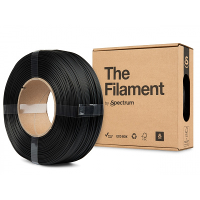 "The Filament" by Spectrum TF-24185, ReFill, HT-PLA, 1,75mm, 1000g, Jet black
