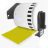 Brother DK-44605, 62mm x 30,48m, yellow, roll, compatible labels