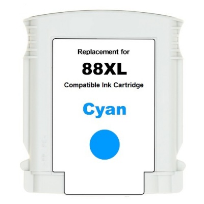 Compatible cartridge with HP 88XL C9391A cyan 