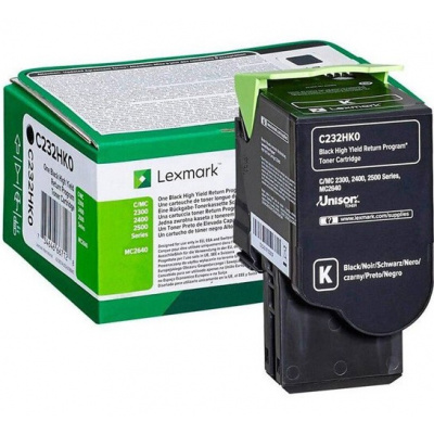 Lexmark C2320K0 black original toner