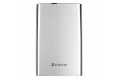 Verbatim 53071 Store N Go, External hard drive, 2.5", USB 3.0 (3.2 Gen 1), 1TB, silver