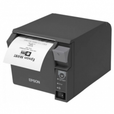 Epson TM-T70II C31CD38022A1, USB, Ethernet, dark grey, POS printer