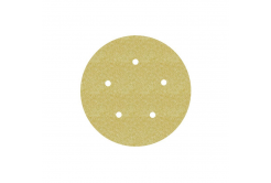 3M 255P brusný disk GOLD, suchý zip (Hookit), průměr 125 mm, 5 děr P400