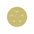 3M 255P GOLD sanding disc, Hookit (hook-and-loop), diameter 125 mm, 5 holes P400