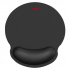 Mouse pad G-WMP 100, with gel wrist rest, fabric, non-slip, black, 250*230 mm, 25 mm, Genius